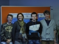 Manuel Dianese, Marco Castlunger, Marco Bennati con l'assessora