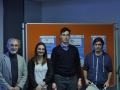 Philipp Rossi, Chiara Graziani, Davide Olivetti con il dott. Ugo Cardinale